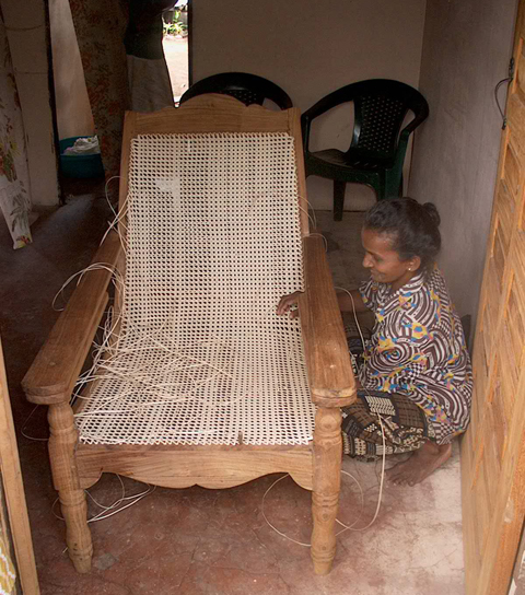 chair weaving